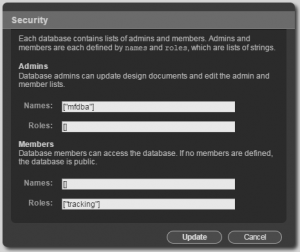 Tracking Database User Security
